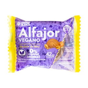 ANIMAL KIND ALFAJOR VEGANO C/MANTECA DE MANI Y COBER X50GR ANIMAL KIND ALFAJOR VEGANO C/MANTECA DE MANI Y COBER X50GR