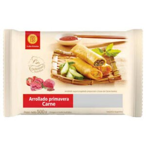 FU BAO ARROLLADO PRIMAVERA CARNE X12
