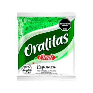 ORALI TORTILLA SABOR ESPINACA X220GR