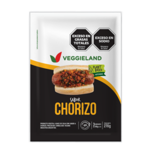 VEGGIELAND CHORIZO VEGANO
