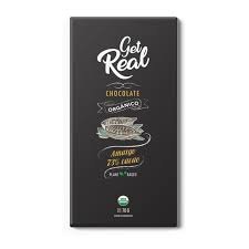 GET REAL CHOCO 73% X 70 G