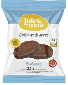 LULEMU GALLETA ARROZ CHOCO