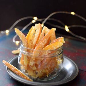 CASCARITAS DE NARANJA GLASEADAS