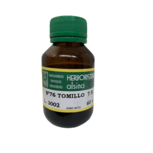 ALSINA TINTURA MADRE TOMILLO TM X 60CC