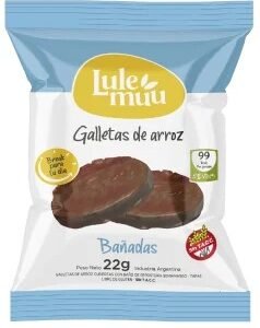 LULEMU GALLETA ARROZ CHOCO
