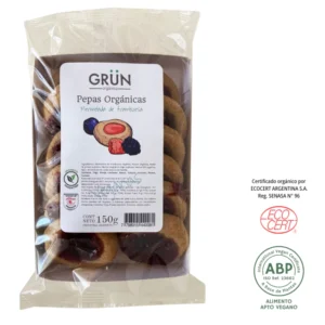 GRUN PEPAS ORG FRAMB X 150GR