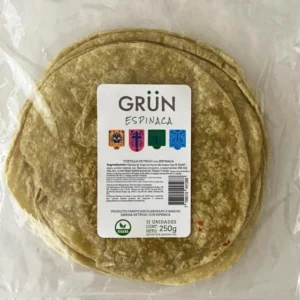 GRUN TORTILLA ESPINACA X 200GRS