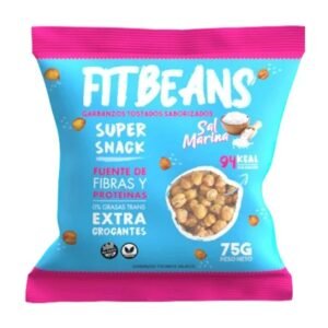 FITBEANS SNACKS GARB. SAL MAR X 75GR