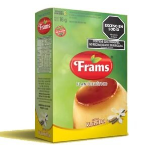 NATURAL FRAMS FLAN VAINILLA X16GR