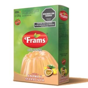 NATURAL FRAMS GELATINA S/SABOR X35GR
