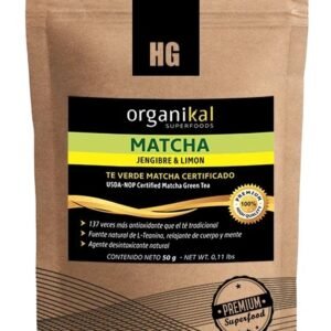 ORGANIKAL MATCHA C/JENGIBRE X50GR