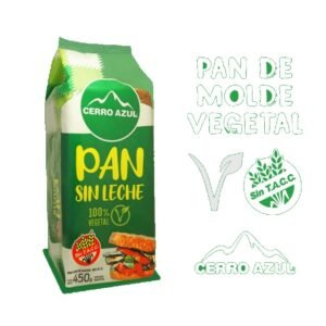 CERRO AZUL PAN DE MOLDE VEGANO X450GR